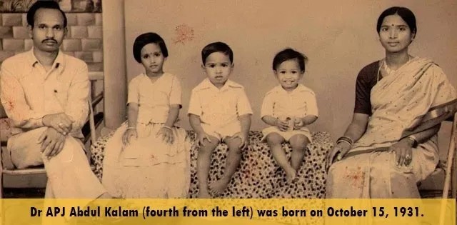 Alleged Childhood photo of Abdul Kalam with his mother Ashiamma Jainulabiddin