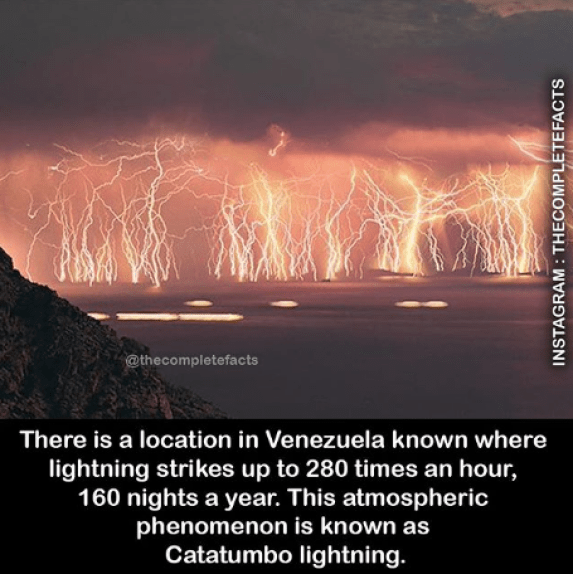 Image about Catatumbo Lightning, Strikes Hundreds of Times in Venezuela