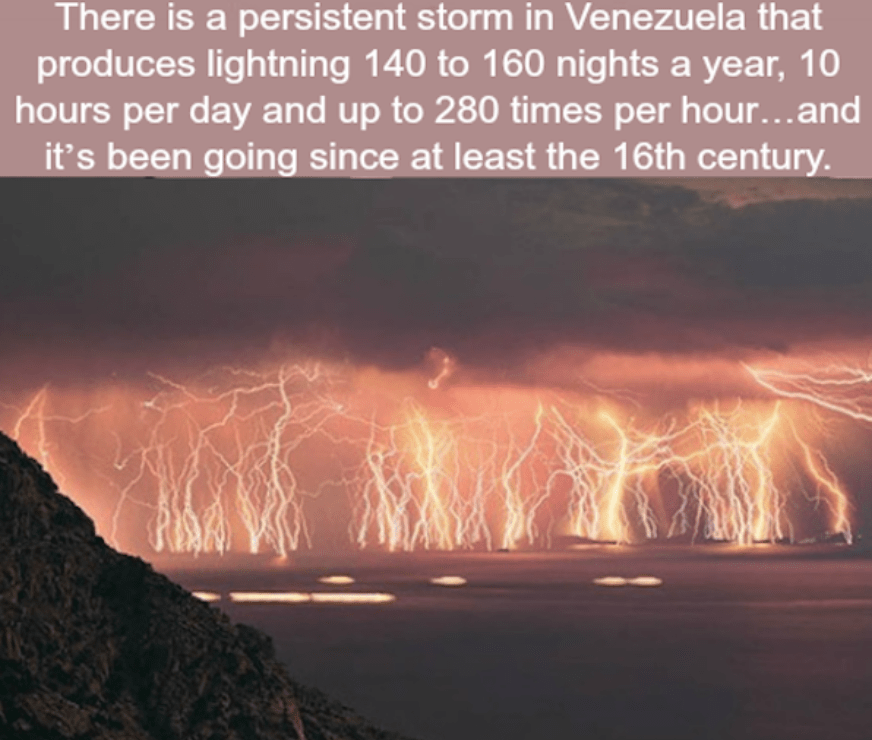 Image about Catatumbo Lightning, Strikes Hundreds of Times in Venezuela