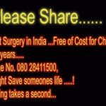 Picture: Heart Surgery Free of Cost for Children 0-10 years
