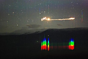 Picture of Mysterious Glowing Orbs of Hessdalen in Norway