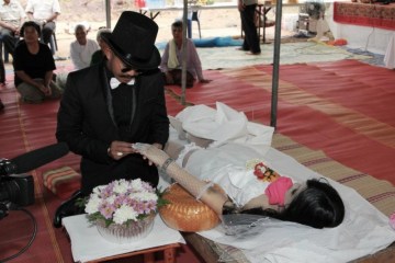 Picture about Love Never Dies - Man Marries Dead Girl friend