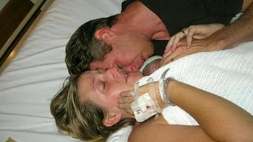 Picture about Mother's Hug Brings Her Dead Baby Back to Life