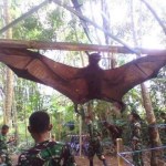 Picture Suggesting Human Size Giant Bat Caught in Philippines