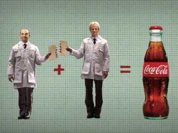 Picture Suggesting Only Two Coca-Cola Executives Know Coke's Secret Recipe Formulation