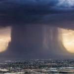Picture Showing Incredible Storm and Rain in Johannesburg, South Africa