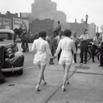 Picture Suggesting Women Wearing Shorts in Public for the First Time Cause Car Accident