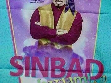 Picture that Comedian Sinbad Played Genie in 1990's Children's Movie Shazaam