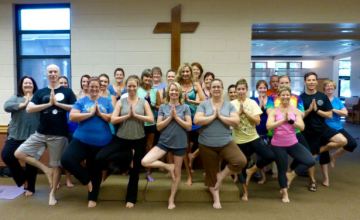 Picture about Naga Church Letter Refrains Yoga Practice