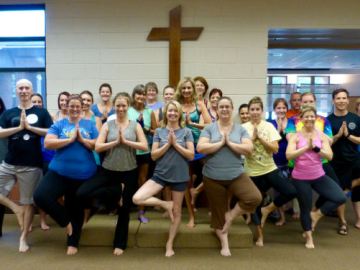 Picture about Naga Church Letter Refrains Yoga Practice