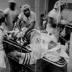 Alleged Photograph of Black Physicians Saving KKK Member