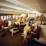 Alleged Photo of Luxurious Pan-Am Economy 747 Flying in 1960s