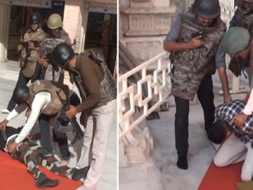 Image about Video of Terror Attack at Maa Ambaji Temple in Gujarat