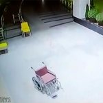 Image about Empty Wheelchair Ghost Moves on its Own in Chandigarh Hospital