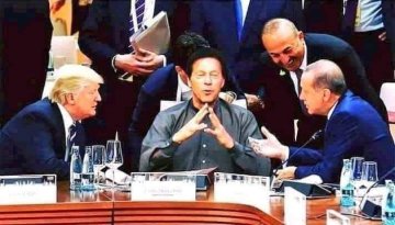 Image about Global Leaders Surrounding Pak PM Imran Khan, Picture
