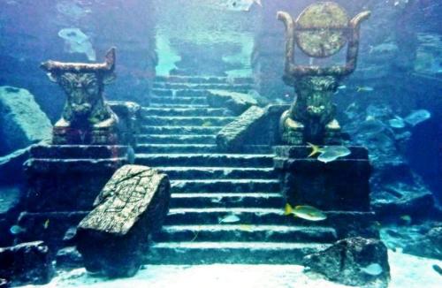 Pictures of Historic Sunken City of Krishna, Dwarka