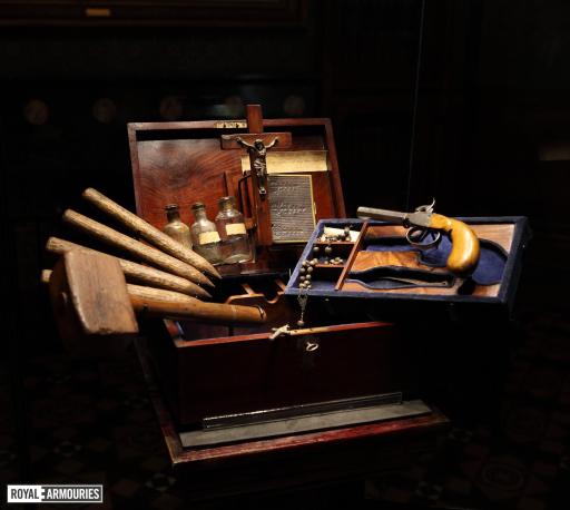 Image of A 'Vampire Killing Kit' at Royal Armouries Museum