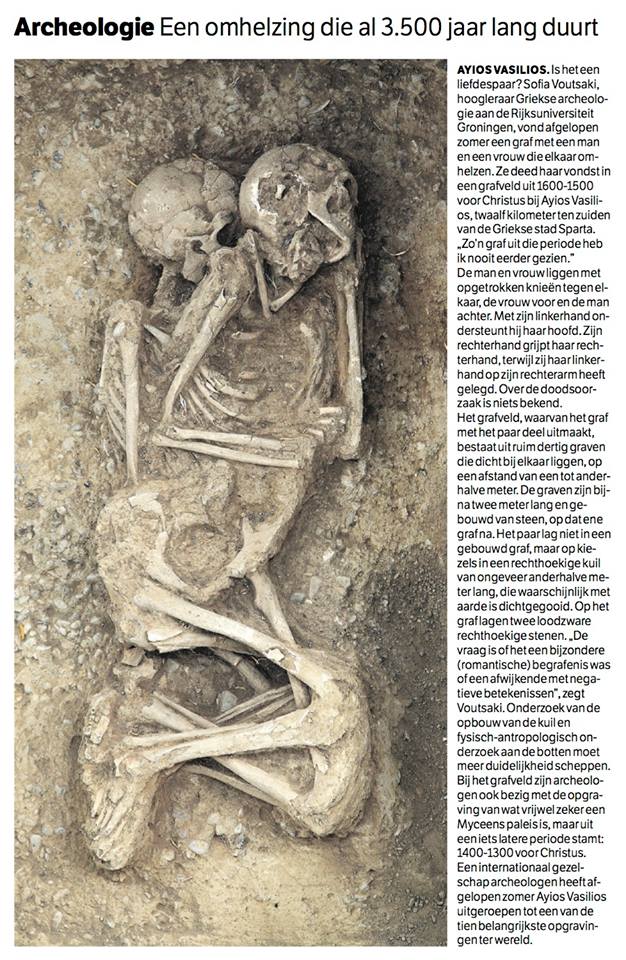 Image of Sofia Voutsaki's excavation of 'Mycenaean Sparta' in summer of 2013