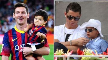 Image of Ronaldo-Messi & Their Sons Both Born 869 Days Apart
