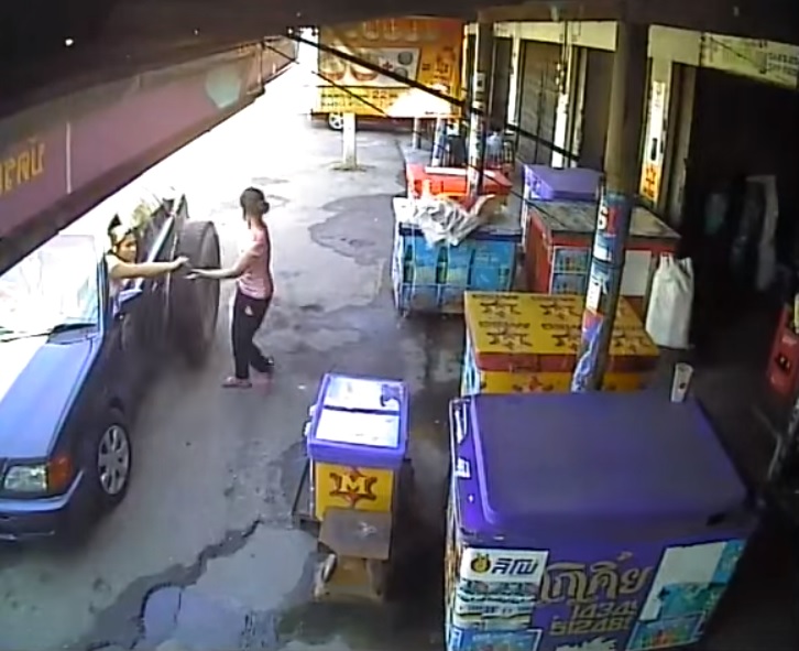 Image of Original image from the actual CCTV footage without any fire