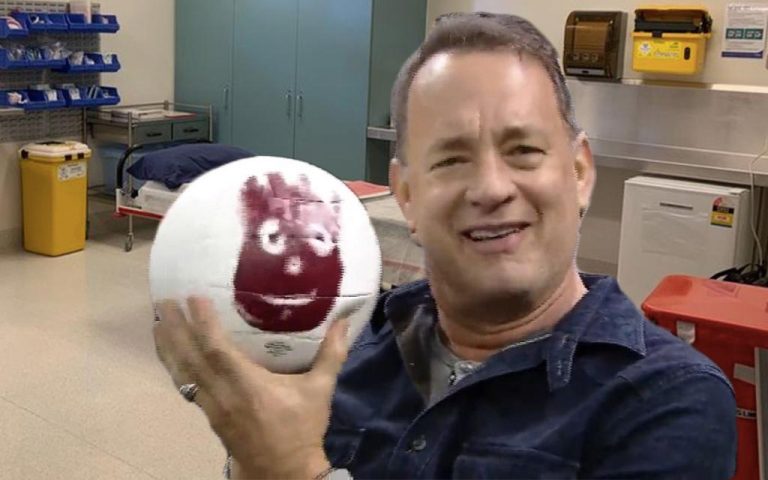 Image about Tom Hanks Has Wilson Company in Coronavirus Quarantine