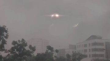 Image about Strange Creature Caught on Camera Over Sky