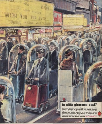 Image about 1962, Italian Magazine Vision of World in 2022 - Photograph