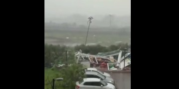 Image about Cyclone Amphan Havoc at Digha, West Bengal - Video
