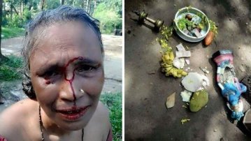 Image about Hindu Woman Beaten in Kerala for Idol Worshiping