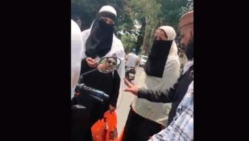 Image about Muslim Men Harass Muslim Women Buying in Hindu Shops