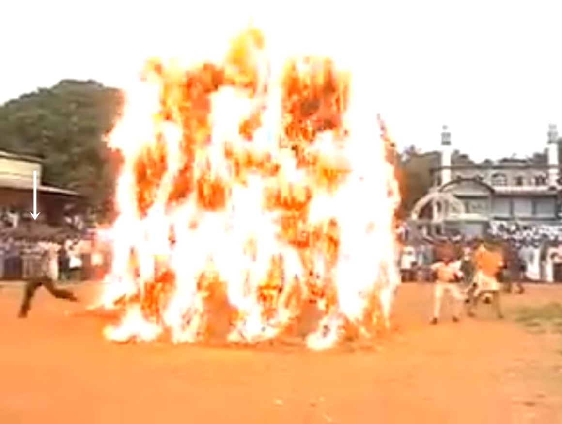 Image of The four men escape from either sides