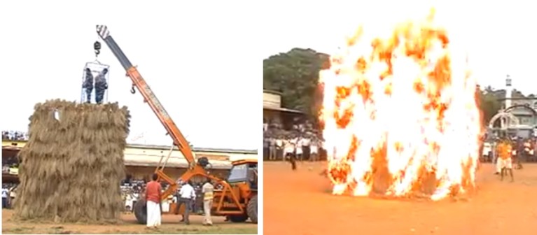 Image about 4 Muslim Men Burnt Alive in India for Cow Slaughter