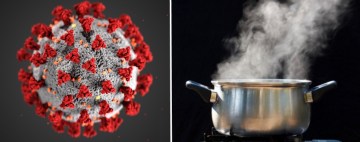 Image about Chinese Killing Coronavirus with Hot Steam Inhalation
