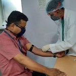 Image about Bharat Biotech VP Takes First Dose of Corona Vaccine