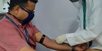 Image about Bharat Biotech VP Takes First Dose of Corona Vaccine