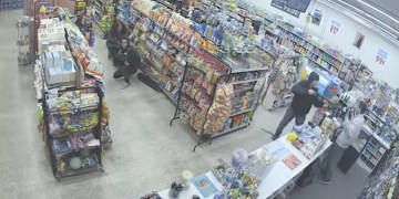Image about Video of Failed Robbery Shoplifters Stop an Armed Robbery