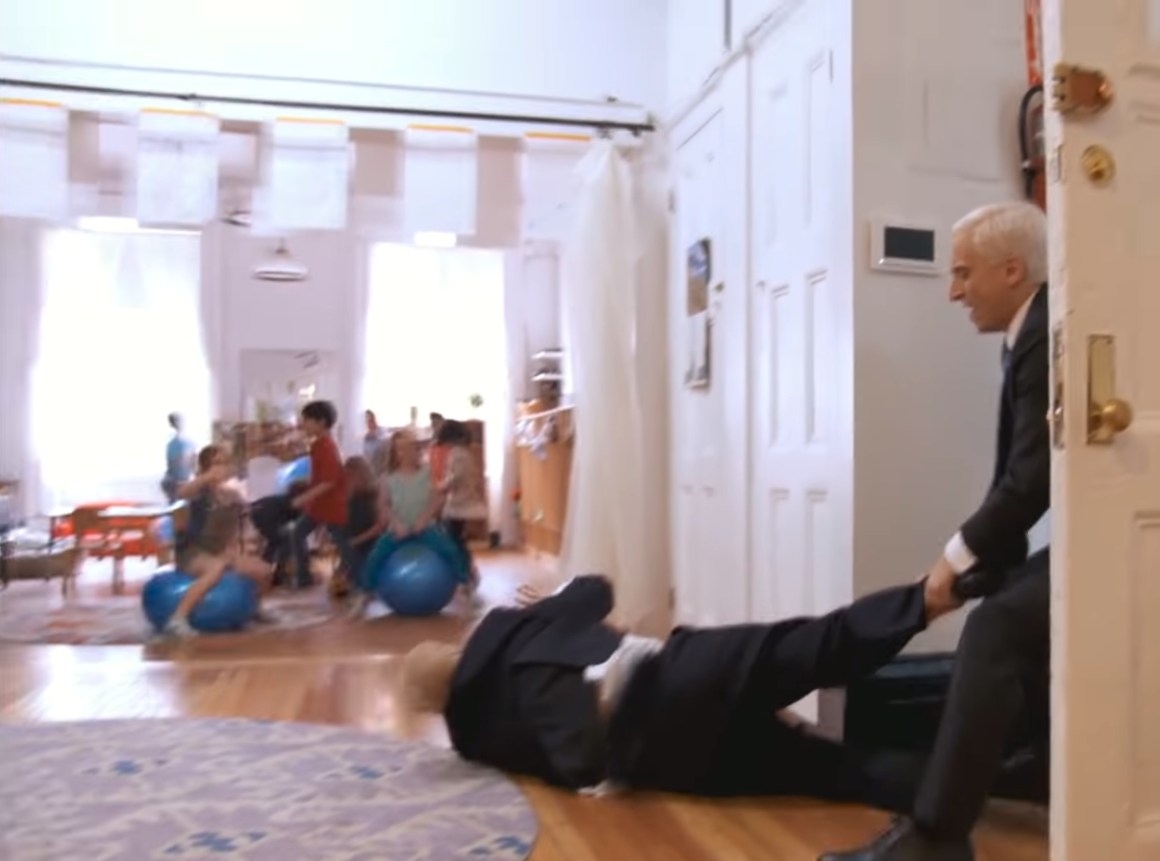 Image about President Trump Drunk in a Kindergarten, Video