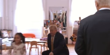 Image about President Trump Drunk in a Kindergarten, Video
