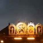 Image about Miracle Rain Shower Only on Nataraja Temple Idol