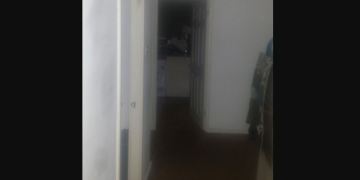 Image about Creepy Photo of Ghost Behind Kitchen Door at Night