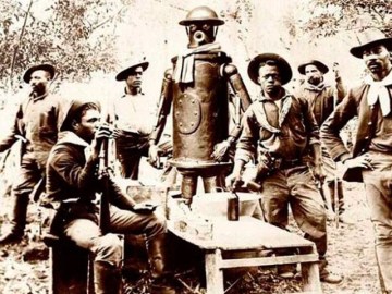 Image about Photograph of World's First Robot