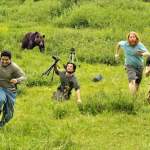 Image about Bear Chases National Geographic Crew During Filming